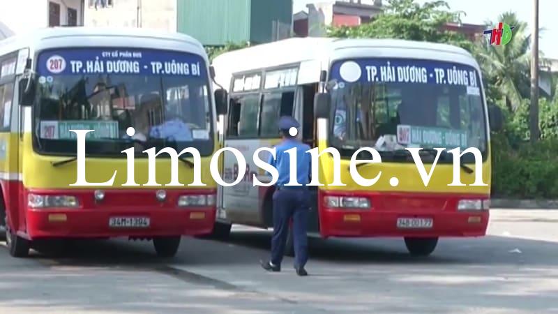 Top 4 Nhà xe khách tuyến xe buýt xe bus Hải Dương Uông Bí giá rẻ