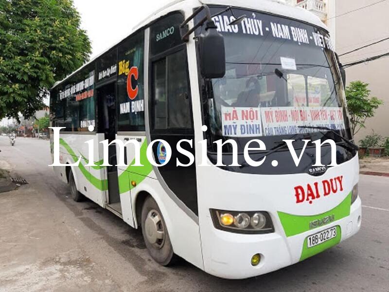 Top 6 Nhà xe Nam Định Hải Dương đặt vé xe khách limousine đưa đón
