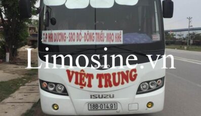 Top 6 Nhà xe Nam Định Hải Dương đặt vé xe khách limousine đưa đón