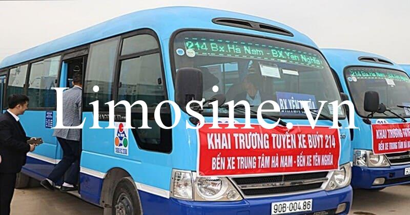Top 4 Tuyến xe bus xe buýt Hà Nam đi Phủ Lý giá rẻ chạy hàng ngày