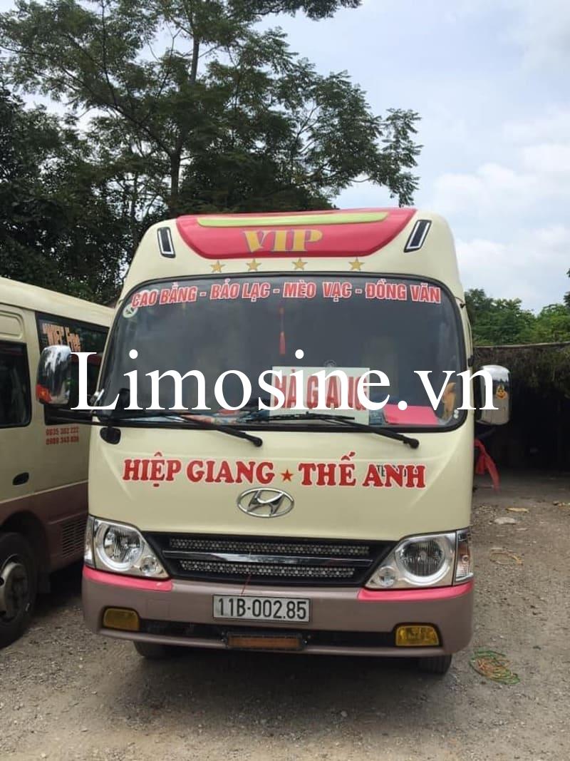 Top 3 Nhà xe Cao Bằng Hà Giang Đồng Văn vé xe khách giường nằm