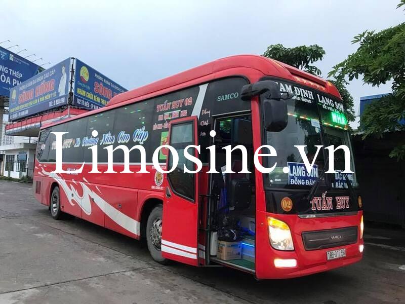 Top 4 Nhà xe khách Lạng Sơn Hà Nam Phủ Lý vé xe limousine giường nằm