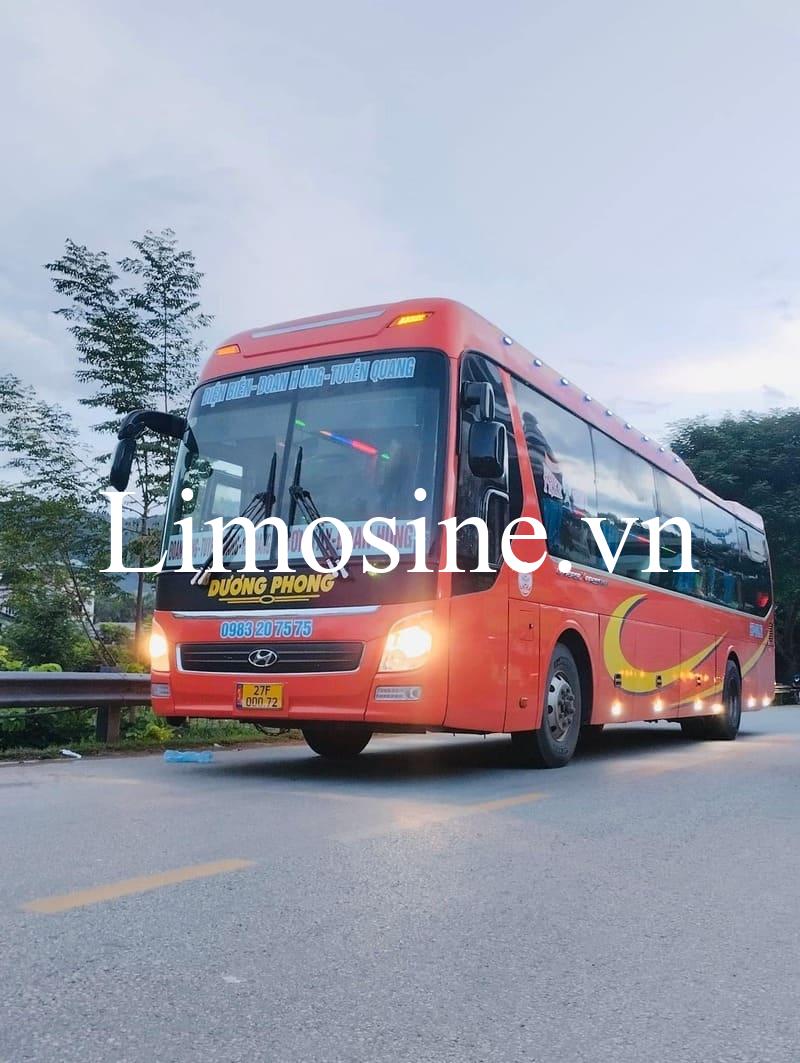 Top 3 Nhà xe Điện Biên Tuyên Quang chọn vé xe khách chất lượng cao