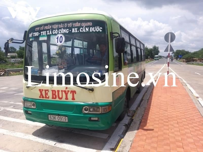 Top 2 Tuyến xe bus xe buýt Gò Công Mỹ Tho Chợ Gạo Cần Đước