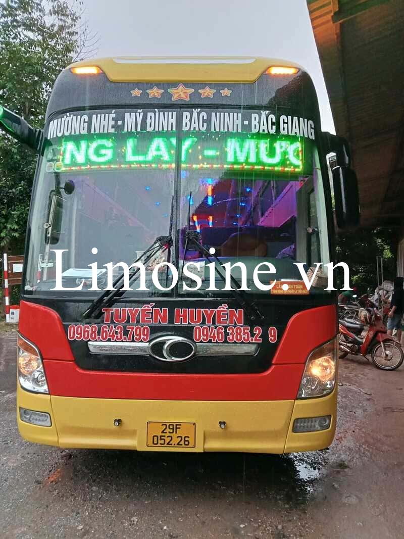 Top 9 Nhà xe khách Sapa Lai Châu đi Lào Cai vé limousine giường nằm