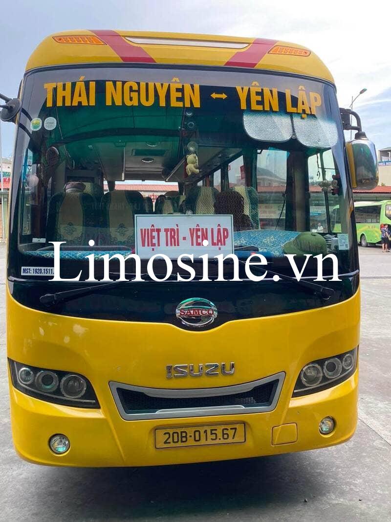 Top 2 Nhà xe Thái Nguyên Yên Lập đặt vé xe khách giường nằm