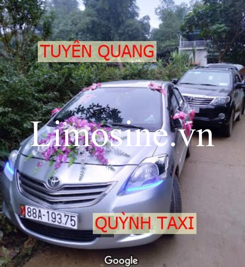 17 Hãng taxi Tuyên Quang giá cước rẻ số điện thoại tổng đài