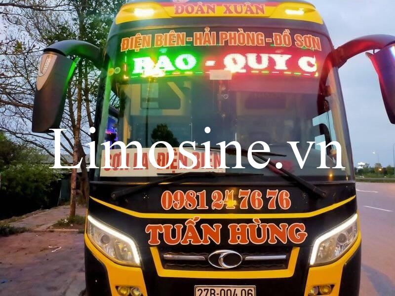 Top 3 Nhà xe Hà Tĩnh đi Điện Biên đặt vé xe khách giường nằm limousine