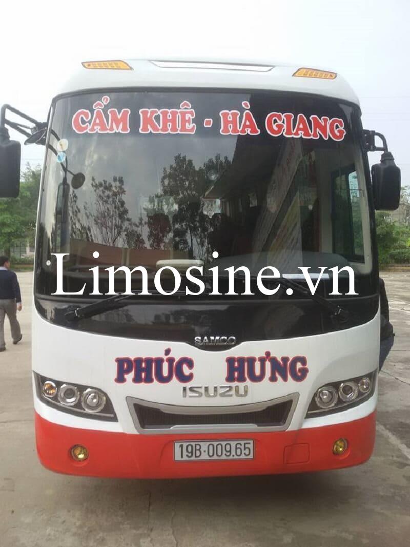Top 2 Nhà xe Hà Giang Cẩm Khê đặt vé xe khách limousine giường nằm