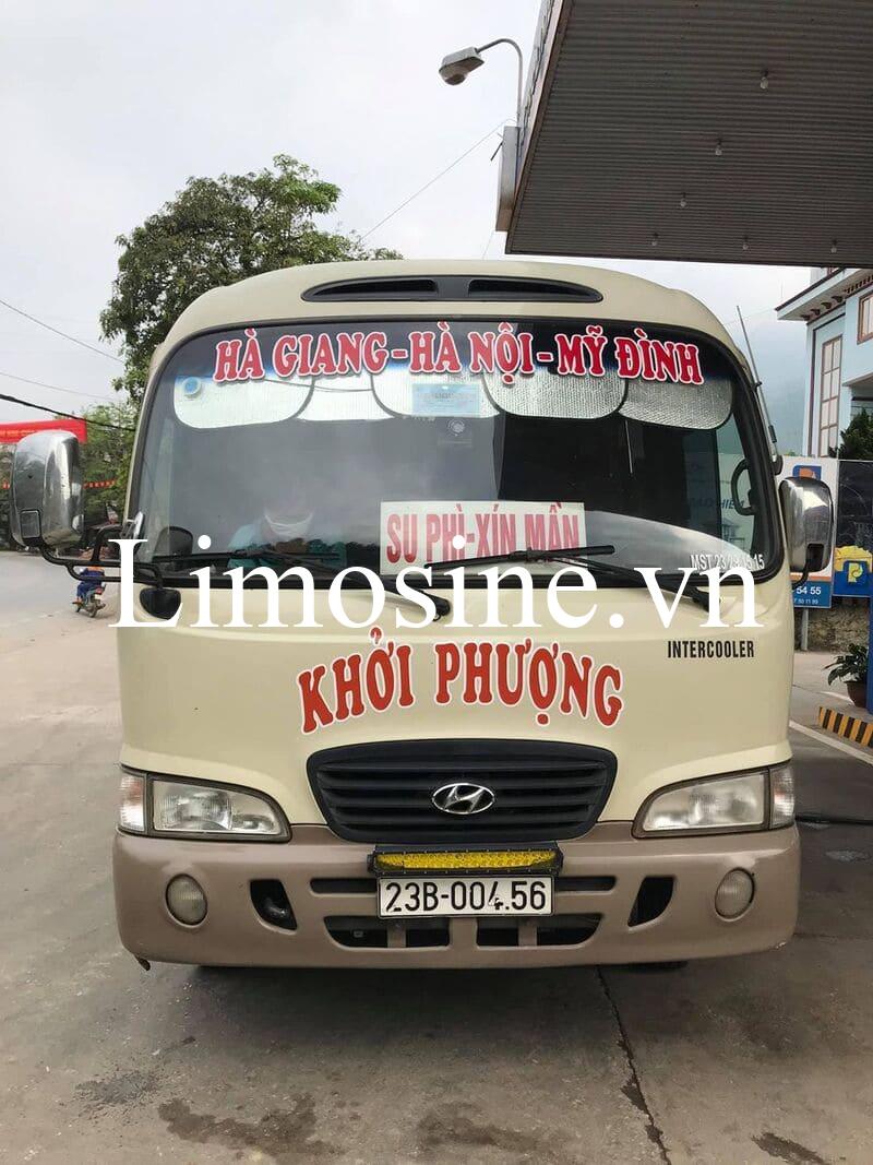 Top 5 Nhà xe khách Hà Giang Xín Mần đặt vé xe limousine giường nằm