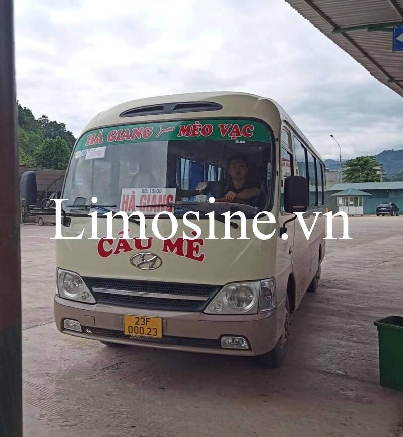 Top 7 Nhà xe khách Mèo Vạc Hà Giang đặt vé limousine giường nằm