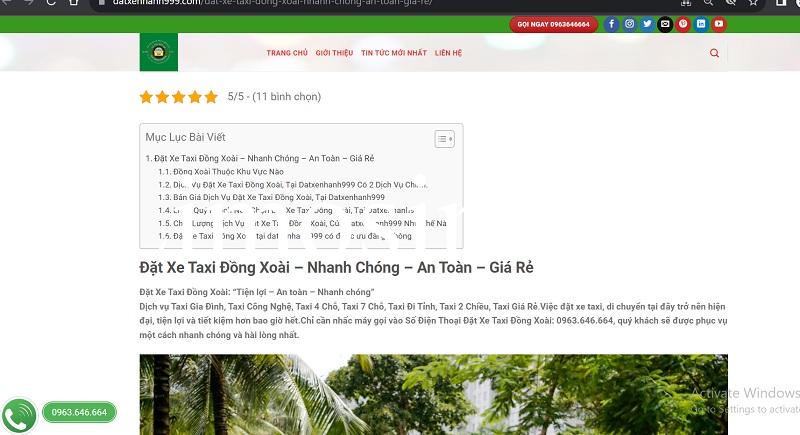 23 Hãng taxi Bình Phước taxi Đồng Xoài giá rẻ số điện thoại tổng đài