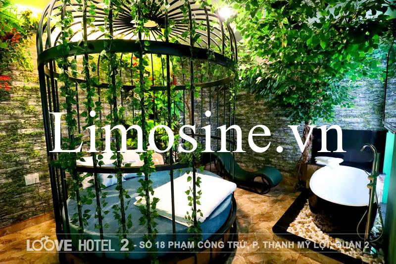 Top 20 Căn love hotel view đẹp lãng mạn ở TPHCM Sài Gòn