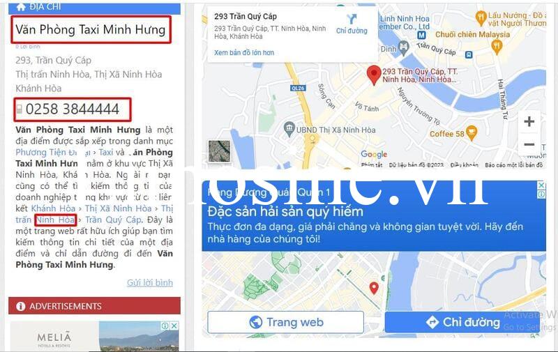 17 Hãng taxi Ninh Hòa giá rẻ số điện thoại tổng đài đưa đón sân bay