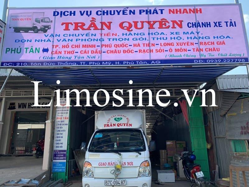 10 Nhà xe gửi hàng chành xe Sài Gòn - Phú Quốc giá rẻ nhất