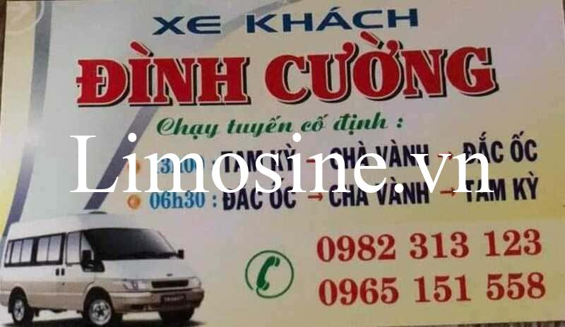 Top 3 Nhà xe Tam Kỳ Nam Giang đặt vé xe buýt xe khách giá rẻ