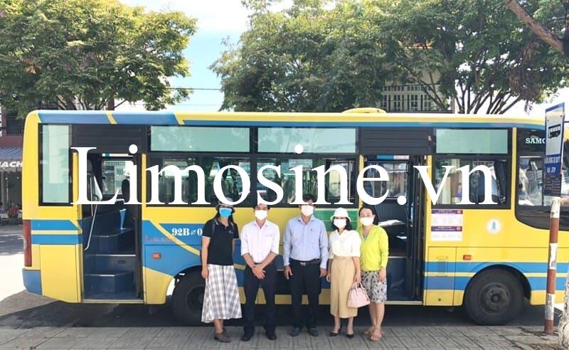 Top 6 Tuyến xe bus xe buýt sân bay Chu Lai Tam Kỳ hàng ngày