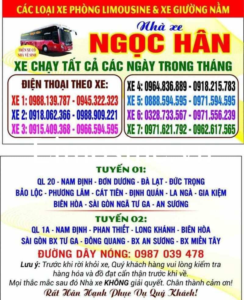 Top 3 Nhà xe Nam Định Lâm Đồng xe Hải Hậu Đà Lạt Bảo Lộc