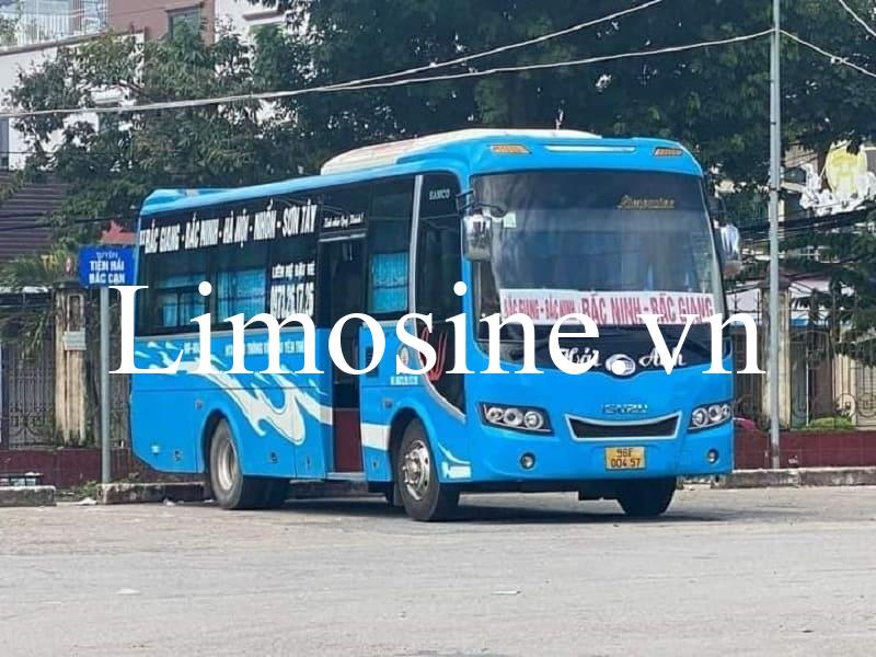 3 Nhà xe khách từ Sơn Tây đi Bắc Giang limousine giường nằm