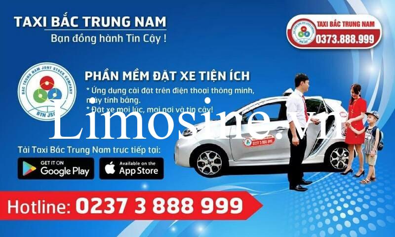 Taxi Bắc Trung Nam Thanh Hóa: Giá cước, số điện thoại tổng đài