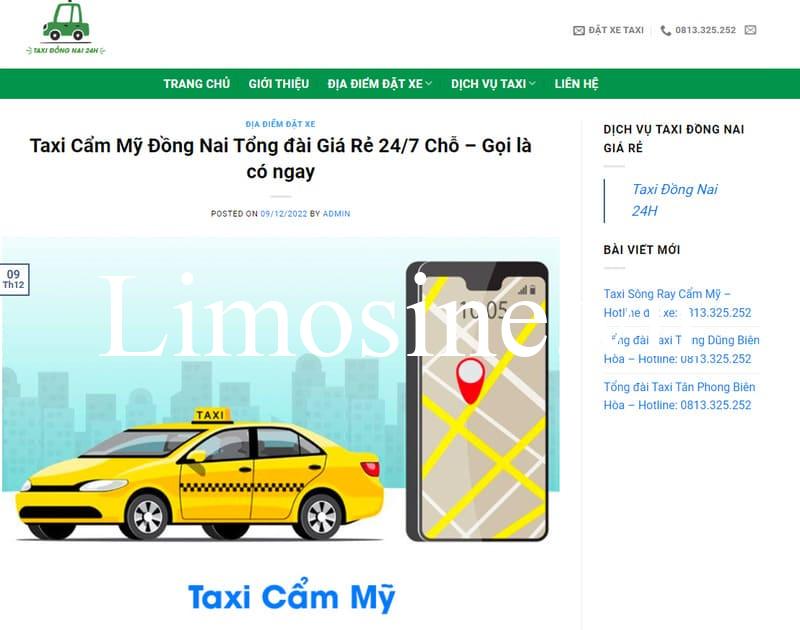 Top 15 Hãng taxi Cẩm Mỹ Đồng Nai số điện thoại tổng đài 24/24