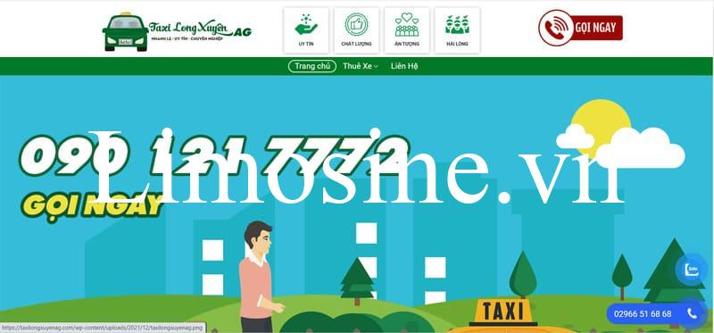 Top 11 Hãng taxi Thoại Sơn An Giang số điện thoại tổng đài